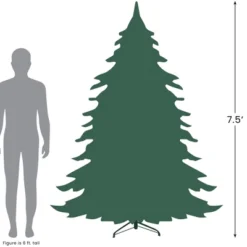 Northlight 7.5' Medium Hazelton Spruce Artificial Christmas Tree, Unlit 7 Northlight 7.5' Medium Hazelton Spruce Artificial Christmas Tree, Unlit -Northlight Sale GUEST 7a207b29 2113 4794 9d87 87a02a4d288b 1