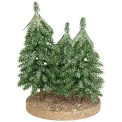Northlight Icy Downswept Pine Trio Of Trees Christmas Decoration - 8" - Unlit -Northlight Sale GUEST 7b99eea3 30a6 40fc 8559 d3671b3a68f0
