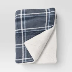 Printed Plush Throw With Faux Shearling Reverse - Threshold™ -Northlight Sale GUEST 7dfb2998 6b2d 490e 9111 e74e464d0765