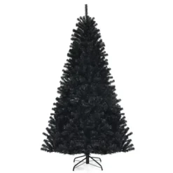 Tangkula Artificial Tree, Black Halloween Tree W/ Purple LED Lights -Northlight Sale GUEST 7fdb477d 3954 4755 9b4b 96360d0e77ef