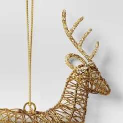 Christmas Wire Wrapped Reindeer Ornament Gold - Wondershop™ -Northlight Sale GUEST 804e94d8 9ab3 4700 8d22 3fd82d1f63ac
