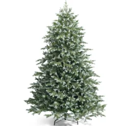 Costway 7ft Artificial Christmas Spruce Hinged Tree W/ 1260 Mixed PE & PVC Tips -Northlight Sale GUEST 81781985 4450 44ef aa28 2360cc5ad42e