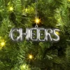 4" Christmas Metallic Words Ornament Silver Cheers - Wondershop™ 1 4" Christmas Metallic Words Ornament Silver Cheers - Wondershop™ -Northlight Sale GUEST 81fa118d c198 49b5 8715 635401158894