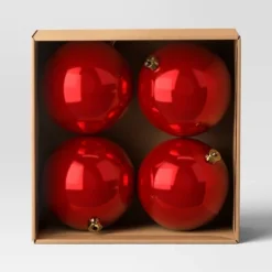 4ct 150mm Christmas Ornament Set Red - Wondershop™ 6 4ct 150mm Christmas Ornament Set Red - Wondershop™ -Northlight Sale GUEST 8717c2b4 fb95 4c3b bb4c a750b833f0a9