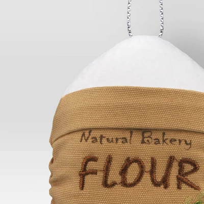 Christmas Fabric Flour Ornament - Wondershop™ 4 Christmas Fabric Flour Ornament - Wondershop™ - Image 2
