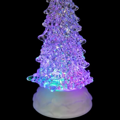 Northlight LED Lighted Acrylic Christmas Tree Decoration - 10.5" - Multi-Color Lights 4 Northlight LED Lighted Acrylic Christmas Tree Decoration - 10.5" - Multi-Color Lights - Image 2