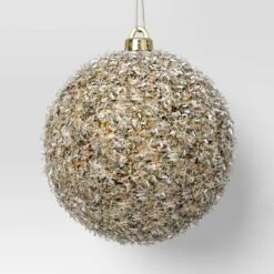 9ct Christmas Tinsel Ball Champagne - Wondershop™ -Northlight Sale GUEST 89c2fe7b 0acf 408d b0e8 cfdac8e51dcf
