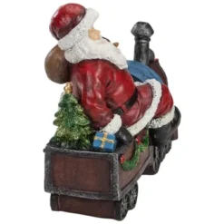 Northlight Santa On A Train Christmas Decoration - 14" -Northlight Sale GUEST 8addf5c9 2117 483e 9f8b d19249428784