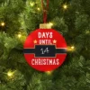 Christmas Wood Circle Countdown Ornament - Wondershop™ -Northlight Sale GUEST 8bb353e3 63c9 40fe a50c 3efd0b210012
