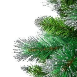Northlight Two-Tone Spruce Pine Glitter Tip Medium Artificial Christmas Tree - 6' - Unlit -Northlight Sale GUEST 8bdb0617 2d34 4ec2 9932 eaa64e42e5ce