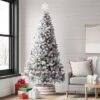 7.5' Pre-Lit Flocked Full Alberta Spruce Artficial Christmas Tree With Warm White LED Lights - Wondershop™ -Northlight Sale GUEST 8ce65c55 c28a 44ba b441 adbd0135b8d3