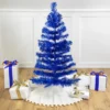 Northlight Artificial Tinsel Christmas Tree - 3' - Blue - Unlit -Northlight Sale GUEST 8cf16c79 dae3 4a72 85fc d068ba732cdb