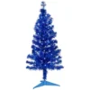 Northlight Pre-Lit Artificial Tinsel Christmas Tree - 3' - Blue - Clear Lights -Northlight Sale GUEST 9101dda7 a6b1 4fba 8d2a d4e8600fbedd