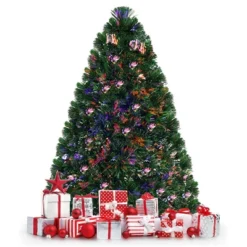 Costway 3Ft Pre-Lit Fiber Optic PVC Christmas Tree Tabletop Plastic -Northlight Sale GUEST 92b6a2ea 79b1 47ba b389 5c5011407510