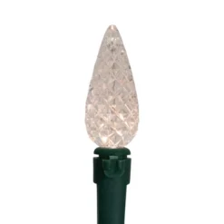 Northlight LED C6 Faceted Christmas Lights - Warm White - 15.75’ Green Wire - 50ct -Northlight Sale GUEST 95db7645 7dcf 404c a71f 437d05ce5a3d