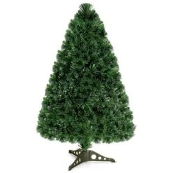 Costway 3Ft Pre-Lit Fiber Optic PVC Christmas Tree Tabletop Plastic -Northlight Sale GUEST 9a72d89d bf33 4ca4 a505 18df54b97722