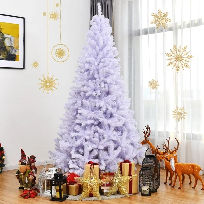 Costway 6/7.5/9Ft Hinged Artificial Christmas Tree Premium Pine Tree 13 Costway 6/7.5/9Ft Hinged Artificial Christmas Tree Premium Pine Tree - Image 11