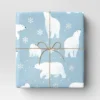 30” 25 Sq Ft Christmas Roll Wrap White Polar Bears On Blue - Wondershop™ -Northlight Sale GUEST 9d0a33bf 5eb2 492a b69f 043cb9cf651d