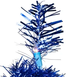 Northlight Pre-Lit Artificial Tinsel Christmas Tree - 3' - Blue - Clear Lights -Northlight Sale GUEST 9dfa0434 871f 43b9 b821 f073320a38bb