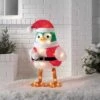 Incandescent Tinsel Santa Bird Christmas Novelty Sculpture Light With Clear Color Light Bulb - Wondershop™