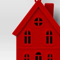 Christmas Metal Red House Ornament - Wondershop™ -Northlight Sale GUEST a556fd92 7445 415d b4fd 86399bdaa9b0