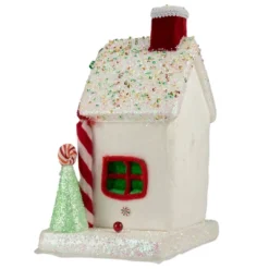 Northlight Peppermint Candy House Christmas Decoration - 11" -Northlight Sale GUEST aa157f77 b090 4135 b2d6 aeb4d3409205
