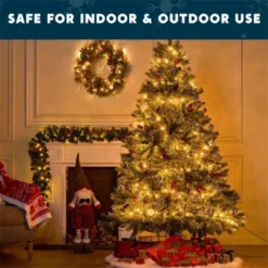 Joyfy 300(3x100) Counts 67.5FT Christmas String Lights Outdoor, Christmas Tree Lights With Green Wire For Holiday Event Wedding Party Decorations -Northlight Sale GUEST aa28ec27 ec6f 4a3e 8657 860b2a1df703