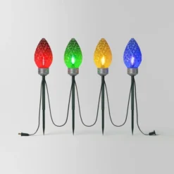 4pc LED Big Bulb Christmas Novelty Pathway - Wondershop™ -Northlight Sale GUEST aaed4459 acdf 49d5 8f26 8901e9a33b80