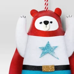 5.25" Christmas Fabric Superhero Ornament Polar Bear - Wondershop™ -Northlight Sale GUEST abab7b43 837a 4075 8321 0620ed7068aa