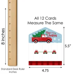 Big Dot Of Happiness Merry Little Christmas Tree - Red Truck Christmas Party Game Pickle Cards - Pull Tabs 3-in-a-Row - Set Of 12 -Northlight Sale GUEST ac1c58ef 70a6 4142 acf2 9cf8378b405c