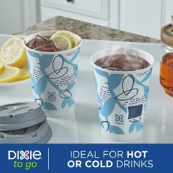 Dixie To Go Disposable Hot Cups & Lids - 12oz -Northlight Sale GUEST ad64e379 a3fa 42ca 97b5 bdb53c31d9a7