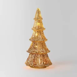 14" Christmas Mercury Lit Glass Tiered Tree Decor - Wondershop™ -Northlight Sale GUEST adbe93cd 6b39 4e56 9e1e daa99e2e9d81