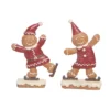 Transpac Resin Ice Skating Gingerbread Decor Set Of 2 Christmas Home Decorations For Festive Holiday Cheer -Northlight Sale GUEST b090bd5f 4fab 424f 84ea 4b25dc664790