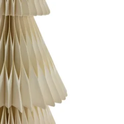Northlight Tall Paper Accordion Honeycomb Foldable Christmas Tree - 4' - Cream -Northlight Sale GUEST b10a6901 e143 496c 8f5f 0fdc7c4d80e3