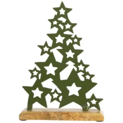 Northlight Tree Of Stars Metal Christmas Decoration - 11" - Green -Northlight Sale GUEST b5198815 13fe 41f6 89c7 b09b9cf39c57