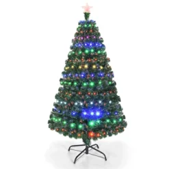 Costway 5'/6'/7'Pre-Lit Fiber Optic Christmas Tree Multicolor Lights -Northlight Sale GUEST b89f217e fd01 419c b06d 9e2324099c4b