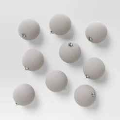 9ct 80mm Christmas Flocked Ball Ornament Set - Wondershop™ -Northlight Sale GUEST b8dbe55b 6ff8 408a b620 0fb3dd87f94b