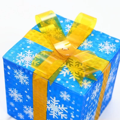 LuxenHome Set Of 3 Colored Presents Lighted Holiday Decoration Multi-Color 14 LuxenHome Set Of 3 Colored Presents Lighted Holiday Decoration Multi-Color - Image 12