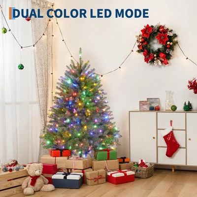 Christmas Artificial Tree, PVC Mixed Automatic Tree With Dual Color LED Lights 10 Christmas Artificial Tree, PVC Mixed Automatic Tree With Dual Color LED Lights - Image 8