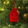 Christmas Metal Red House Ornament - Wondershop™ -Northlight Sale GUEST bbbb36f8 d29c 47f3 9ce9 ce237ac3280a