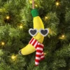 5" Christmas Fabric Fruit Banana Ornament - Wondershop™ -Northlight Sale GUEST bc1d3369 d592 408d 98de 601d82e91580