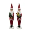 Transpac Resin Glossy Santa Figurines Set Of 2 Christmas Decor For Tabletop Indoor Use Holiday Cheer Gift Giving 2 Transpac Resin Glossy Santa Figurines Set Of 2 Christmas Decor For Tabletop Indoor Use Holiday Cheer Gift Giving -Northlight Sale GUEST be2cbfd0 6b93 438c b214 5e736b5dbf45