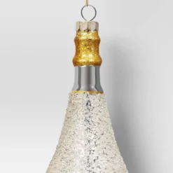 Christmas Glassed Beaded Champagne Bottle Ornament - Wondershop™ -Northlight Sale GUEST c07d6967 e360 4b03 b599 c7ef7b6ee6a2
