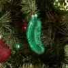 Pickle Glass Christmas Tree Ornament - Wondershop™: Mold-Blown, Indoor Decoration, 5.3" Height -Northlight Sale GUEST c0c8a153 6b66 477c 9415 fdc0f8f647f3