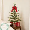 Northlight Alpine Coral Artificial Christmas Tree With Metal Base - 3' - Clear Lights -Northlight Sale GUEST c1585a43 6dae 43bc b16c 107d5f71db17