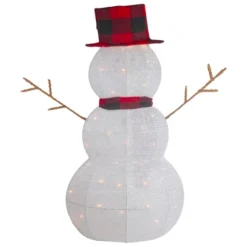 Northlight Lighted Tinsel Snowmen Family Christmas Yard Decorations - Clear Lights - Set Of 2 -Northlight Sale GUEST c170f176 f5a5 44c4 b246 3465cb6e8a57