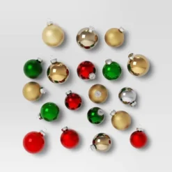 42ct Round Glass Christmas Tree Ornament Set - Wondershop™ -Northlight Sale GUEST c1a2c68b 77f7 4388 b466 a8cdb0fe84cc
