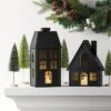 11" Lit Metal House Christmas Village Building - Wondershop™ Black: Indoor Tabletop Decorative Object, Battery-Powered 2 11" Lit Metal House Christmas Village Building - Wondershop™ Black: Indoor Tabletop Decorative Object, Battery-Powered -Northlight Sale GUEST c4579e8b 67a4 4729 82eb 446d26f8103c