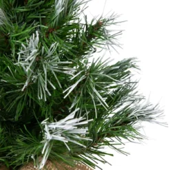 Northlight Whitecap Pine Artificial Mini Christmas Tree - 14" - Unlit -Northlight Sale GUEST c45b3fba ff1d 4739 8882 65e6a07340a7