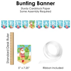 Big Dot Of Happiness Tropical Christmas - Beach Santa Holiday Party Supplies Decoration Kit - Decor Galore Party Pack - 51 Pieces -Northlight Sale GUEST c49fc1af 4d8b 4476 ba68 b7ea295deeef